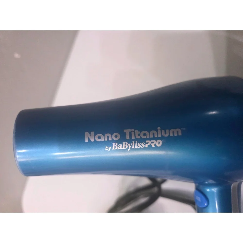 BaBylissPRO‎ Nano Titanium Blue Professional Hair Dryer 2000W BABNT5548